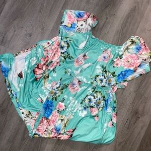 Floral Off-Shoulder Dress